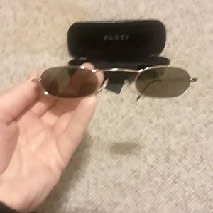 Gucci very tiny sunglasses